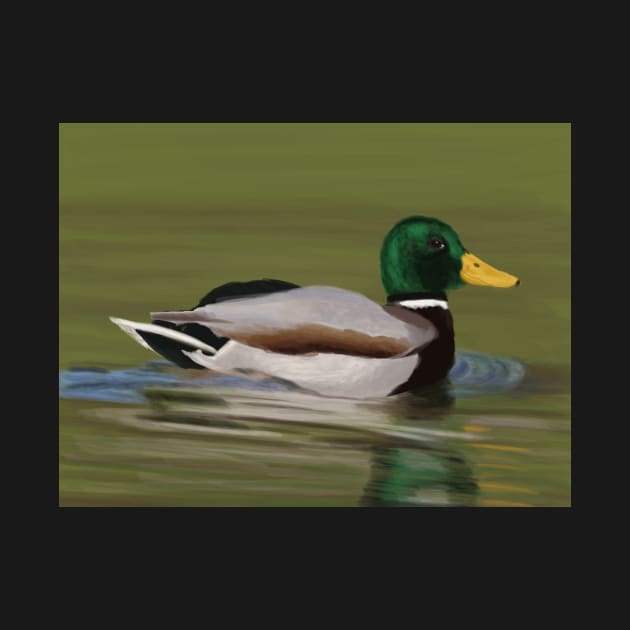 Mallard painting by tooner96