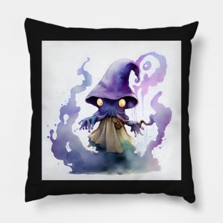 Cute Watercolor Mind Flayer Pillow