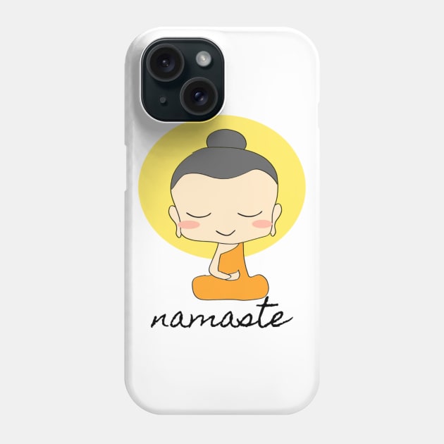 Namaste Phone Case by Pipa's design