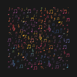 Music note pattern T-Shirt