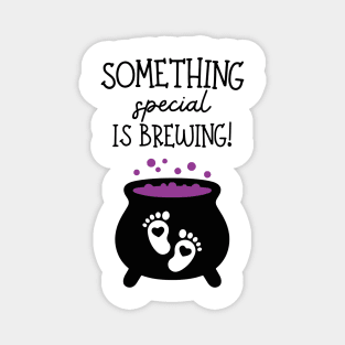 Something Special is Brewing, Halloween Costume for Pregnant Women Magnet