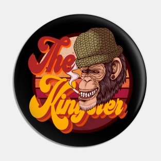 The Kingster chimp boss Pin