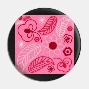 Valentine Florals Pin