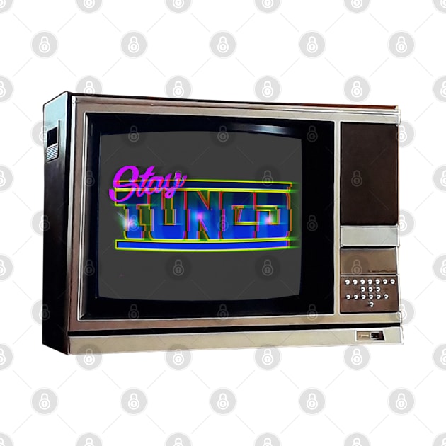 TV SET / STAY TUNED #5 (GLITCHED) by RickTurner