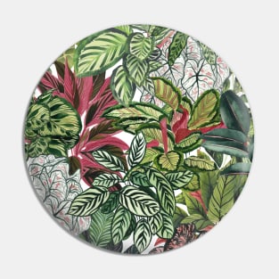 Urban Jungle Plant Lover Pin