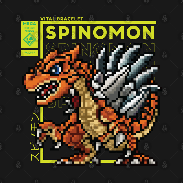 digimon vb spinomon by DeeMON