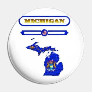 MICHIGAN STATE, UNITED STATES, USA. SAMER BRASIL Pin