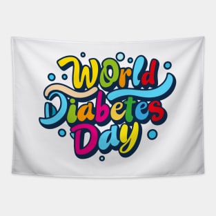 World Diabetes Day Tapestry