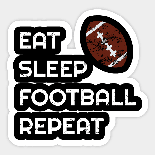 Eat Sleep Football Repeat - Engraved Football Tumbler, Football Lover Cup,  Football Player Gift Cup