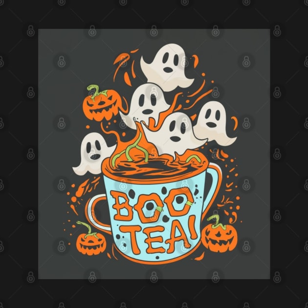 Boo Tea by BukovskyART