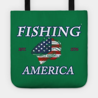 Fishing America bass Tote