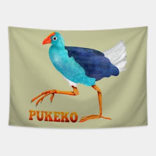 Pukeko New Zealand Bird Tapestry