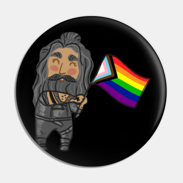 Lgbt Pride Blackbeardour Flag Means Death Our Flag Means Death Pin Teepublic 1730