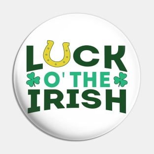 Luck O' The Irish Pin