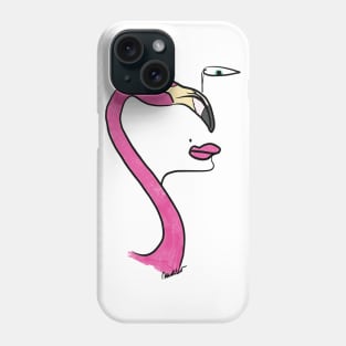 Flamingo Eye Phone Case