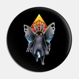 The infamous Moth Man Pin