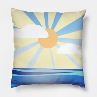 Sunny Beach Pillow