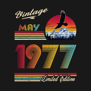 May 1977 Birthday T-Shirt