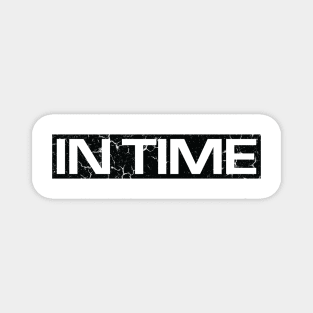 Distressed In Time Movie Style Magnet