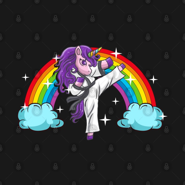 Kung Fu Karate Unicorn Martial Arts MMA by E