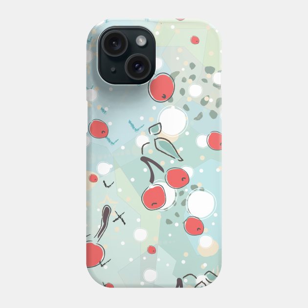 Cherries Phone Case by Creative Meadows