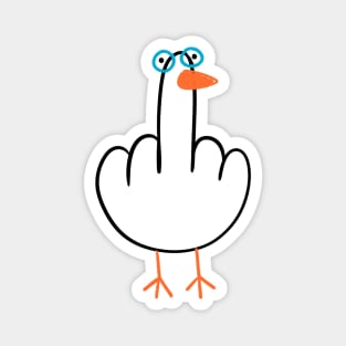 Goose Middle Finger Magnet