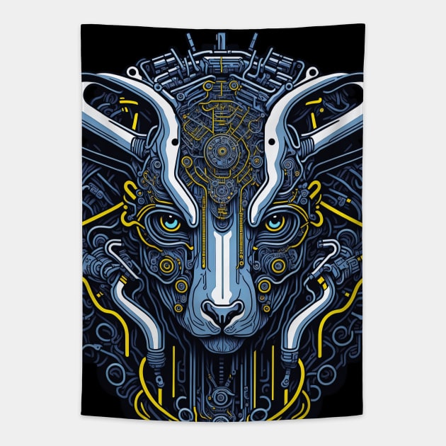 Electric Sheep Tapestry by Houerd