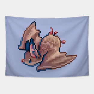 Pixel Bat Tapestry