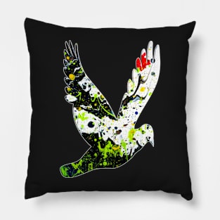 Blackbird Singing Pillow