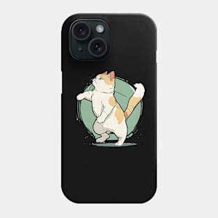 Cat Playing - Happy Funny Cat Phone Case