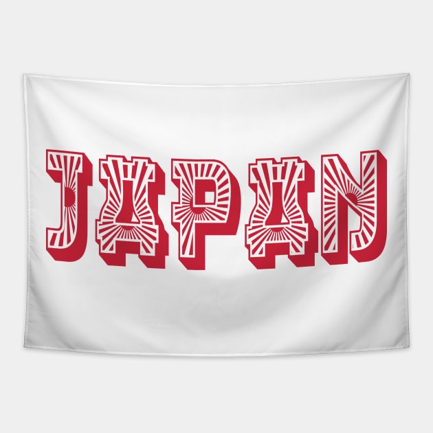 I love Japan Tapestry by RomArte