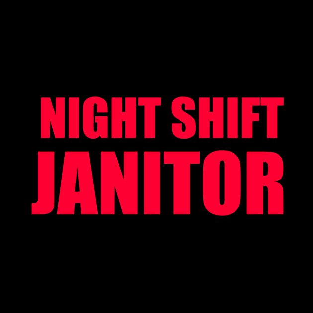 Night shift Janitor by Dynasty Arts