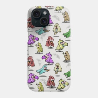 Colourful Bird Pattern Phone Case