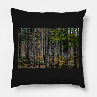 A motley collection of trees Pillow