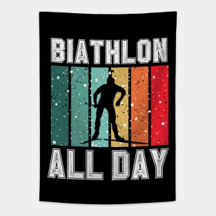 Biathlon All Day Tapestry