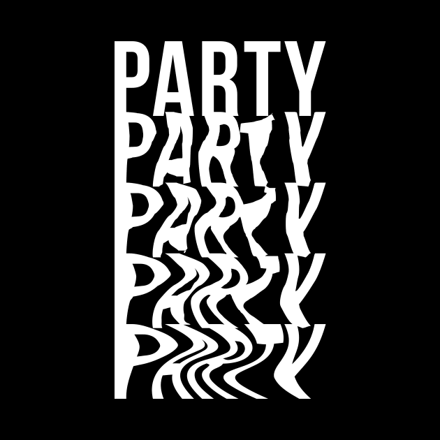 crazy party logo by lkn