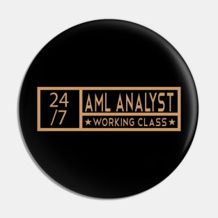 AML Analyst Tittle Job Pin