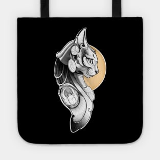 Bastet goddess Tote