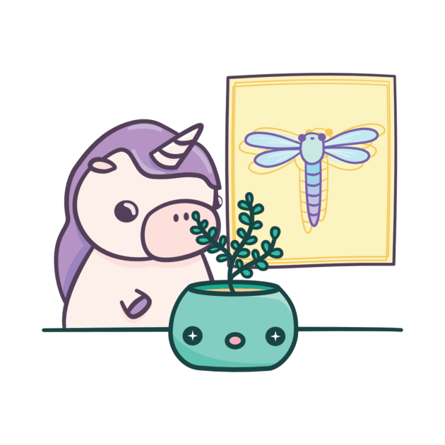 Unicorn plant lover by mohu