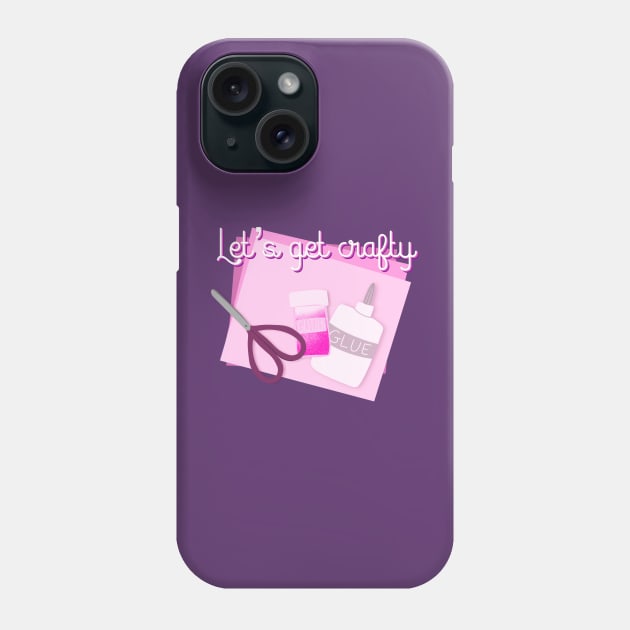 Lets get crafty Phone Case by novabee