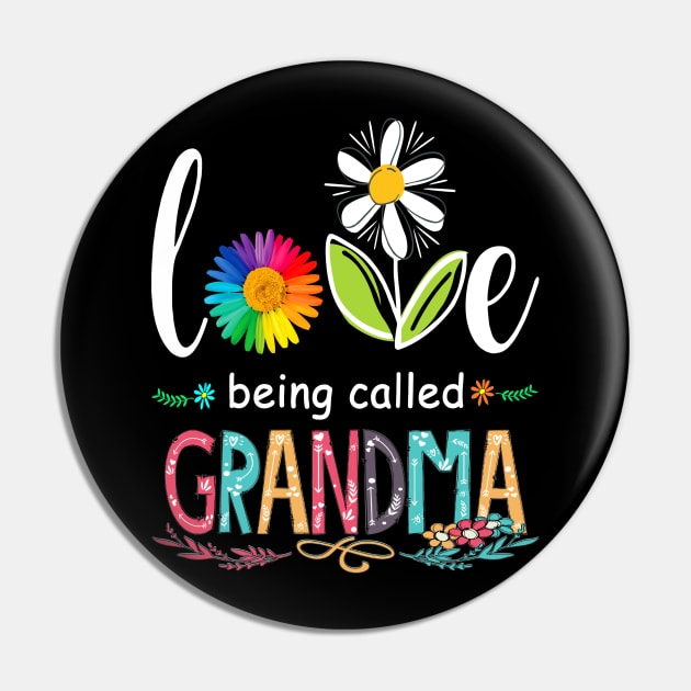 I Love Being Called Grandma Mimi Gigi Nana Lover Mother's Day 2021 Pin by peskybeater