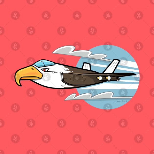 Eagle Fighter Plane by doodles by smitharc