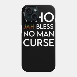 Who Jah Bless, Rasta Phone Case