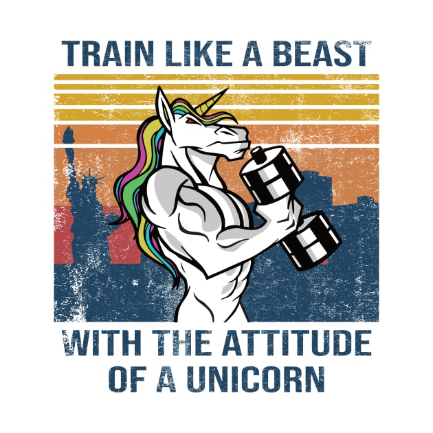 Muscle Unicorn Train like a beast with the attitude of a unicorn by POS