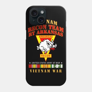 Recon Team - RT Arkansas - Razor - Vietnam War w VN SVC Phone Case