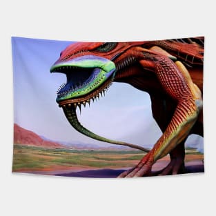 Alien Specimen Tapestry