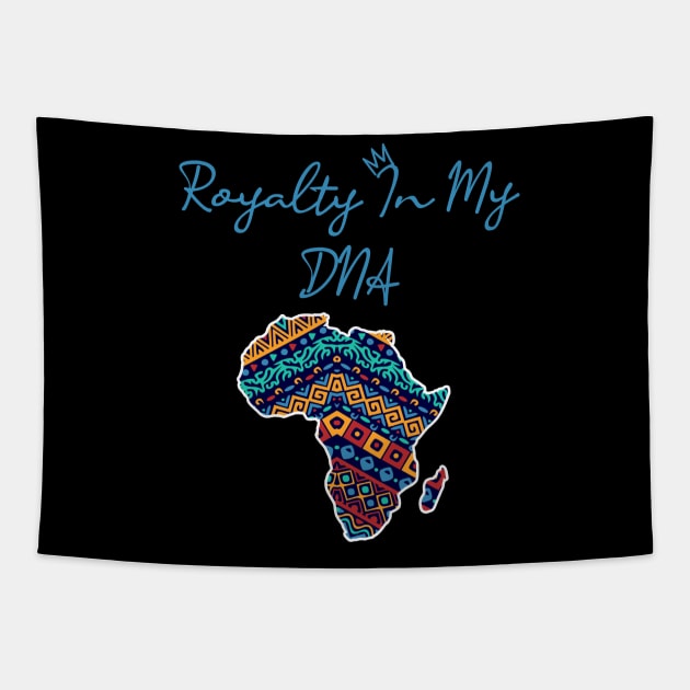 Africa Map, African Pattern, Royalty Tapestry by alzo