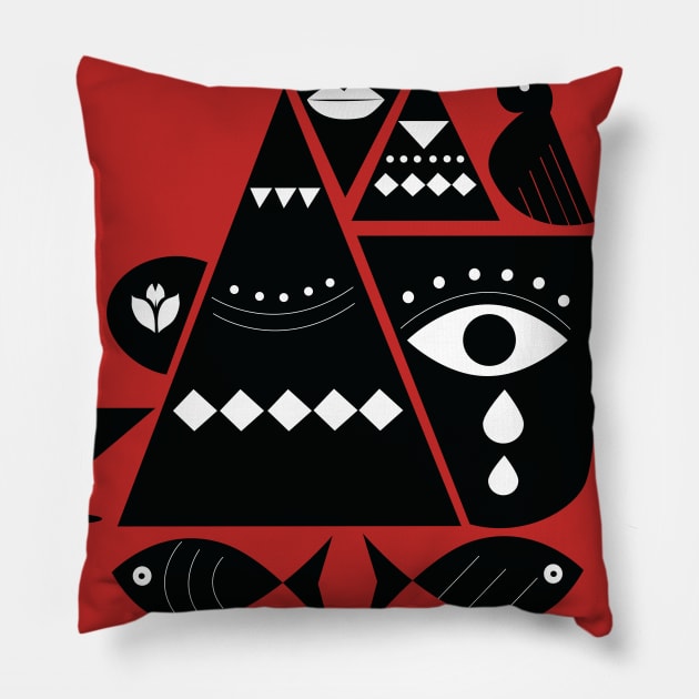 Native Pillow by Krim137