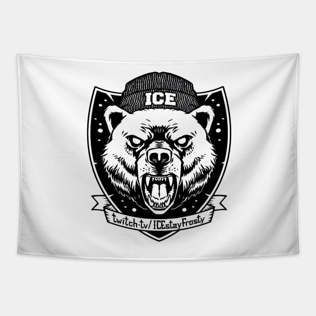 ICEstayFrosty Logo Tapestry by ICEstayFrosty