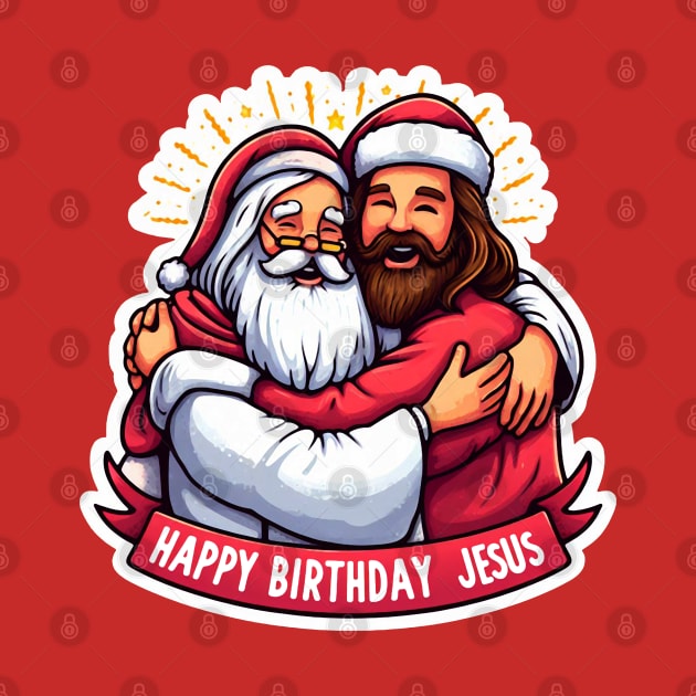 Happy Birthday Jesus by Plushism